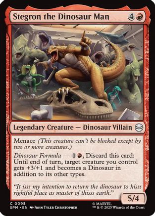 {@@ SPM C} Stegron the Dinosaur Man [Marvel's Spider-Man] [SPM 095]