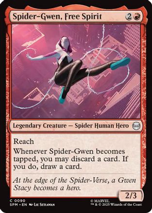 {@@ SPE C} Spider-Gwen, Free Spirit [Marvel's Spider-Man] [SPM 090]