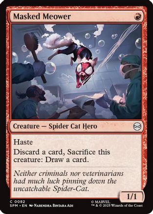 {@@ SPE C} Masked Meower [Marvel's Spider-Man] [SPM 082]