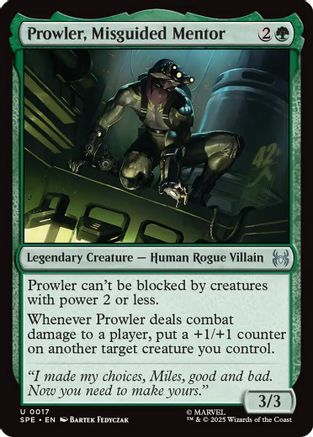 {@@ SPM C} Prowler, Misguided Mentor [Marvel's Spider-Man: Eternal-Legal] [SPE 017]