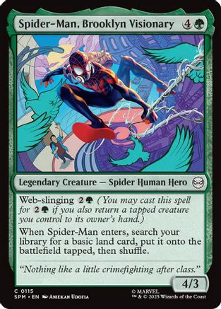{@@ SPE C} Spider-Man, Brooklyn Visionary [Marvel's Spider-Man] [SPM 115]