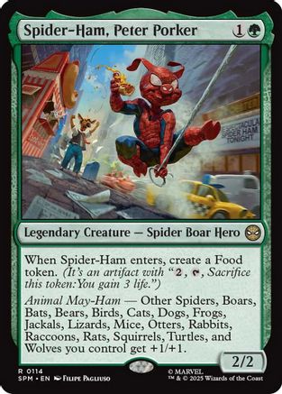 {@@ SPM R} Spider-Ham, Peter Porker [Marvel's Spider-Man] [SPM 114]