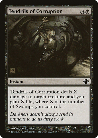 {C} Tendrils of Corruption [Duel Decks: Garruk vs. Liliana][DDD 054]