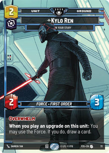 Kylo Ren - I Know Your Story (74) (74) [Organized Play Promos]