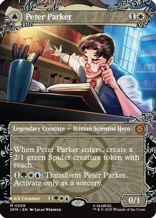 {@@ SPM R} Peter Parker (0208) (Borderless) [Marvel's Spider-Man] [SPM 208]