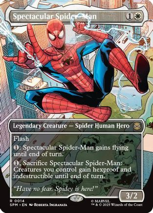 {@@ SPM R} Spectacular Spider-Man (Borderless) [Marvel's Spider-Man] [SPM 014]