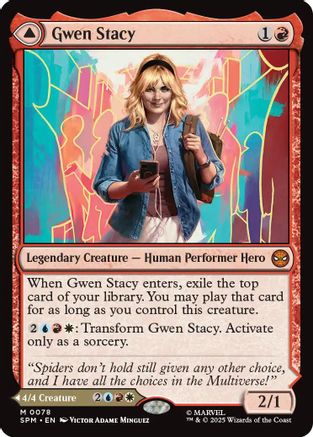 {@@ SPM R} Gwen Stacy [Marvel's Spider-Man] [SPM 078]