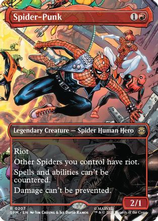 {@@ SPM R} Spider-Punk (0207) (Borderless) [Marvel's Spider-Man] [SPM 207]