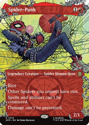 {@R} Spider-Punk (0210) (Borderless) [SPM 210]