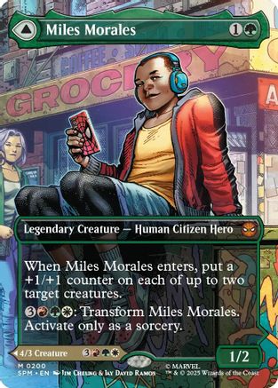 {@@ SPM R} Miles Morales (0200) (Borderless) [Marvel's Spider-Man] [SPM 200]