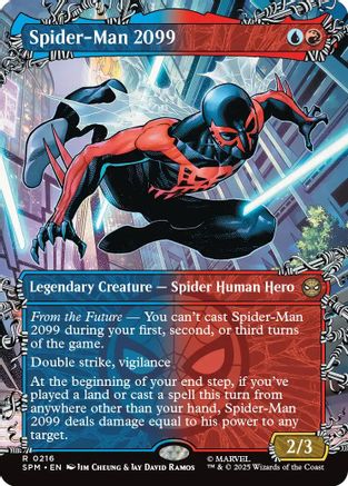 {@@ SPM R} Spider-Man 2099 (0216) (Borderless) [Marvel's Spider-Man] [SPM 216]