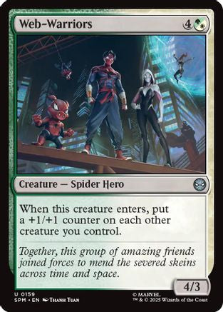 {@@ SPE C} Web-Warriors [Marvel's Spider-Man] [SPM 159]