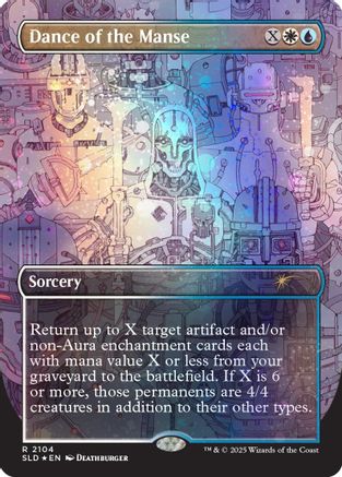 Dance of the Manse (Galaxy Foil) [SLD 2104]  Foil