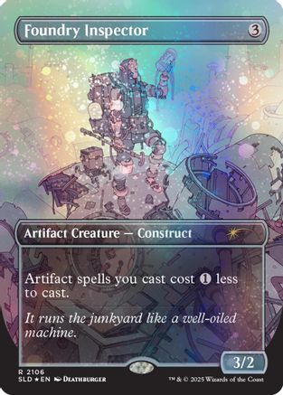 Foundry Inspector (Galaxy Foil) [SLD 2106]  Foil