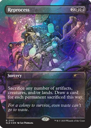 Reprocess (Galaxy Foil) [SLD 2107]  Foil