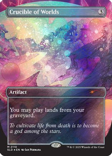 {R} Crucible of Worlds (2110) (Galaxy Foil) (Foil) [SLD 2110]