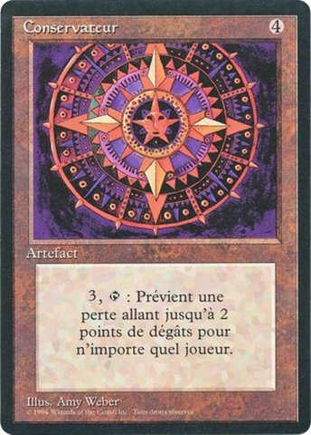 {F} Conservator [Foreign Black Border][FBB 3ED 241]