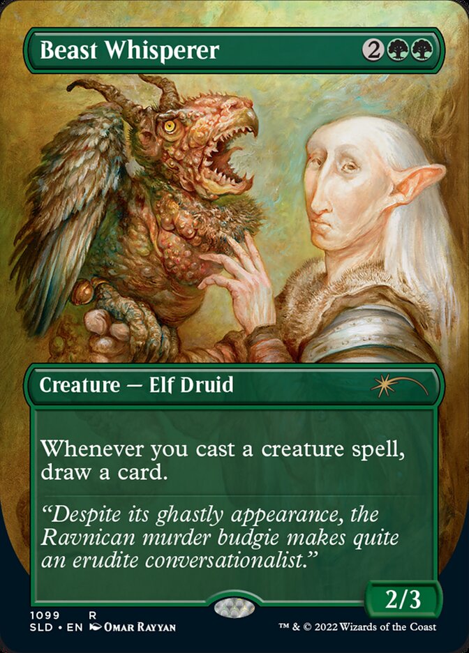 {R} Beast Whisperer (Borderless) [Secret Lair Drop Series][SLD 1099]