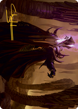 {A} Extus, Oriq Overlord Art Card (Gold-Stamped Signature) [Strixhaven: School of Mages Art Series][GS ASTX 026]