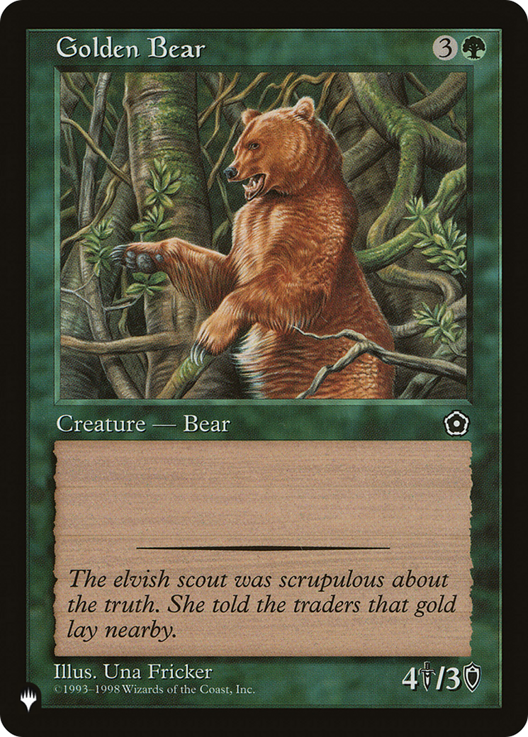 Golden Bear [LIST ]
