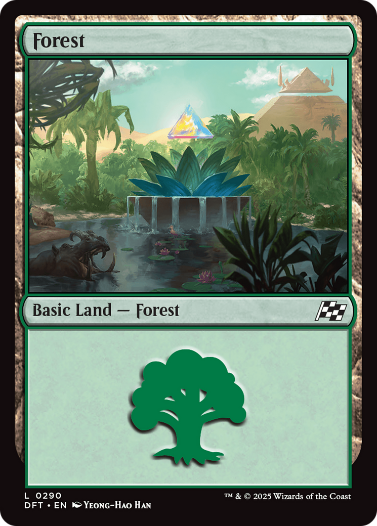 {B}[DFT 290] Forest (0290) [Aetherdrift]
