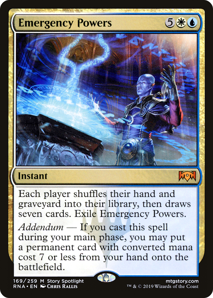 {R} Emergency Powers [Ravnica Allegiance][RNA 169]