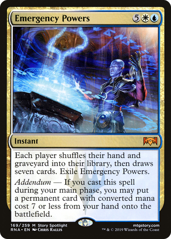 {R} Emergency Powers [Ravnica Allegiance][RNA 169]
