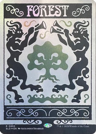 Forest (0892) (Rainbow Foil) [SLD 892]  Foil