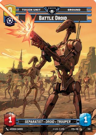Battle Droid // Clone Trooper (T01 // T03) (T01 // T03) [Organized Play Promos]