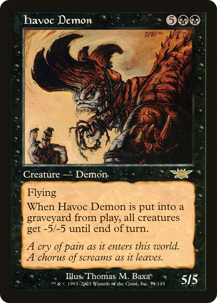 {R} Havoc Demon [Legions][LGN 074] - Misty Mountain Games