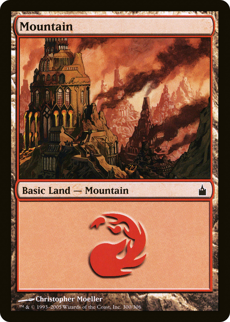 {B}[RAV 300] Mountain (300) [Ravnica: City of Guilds]