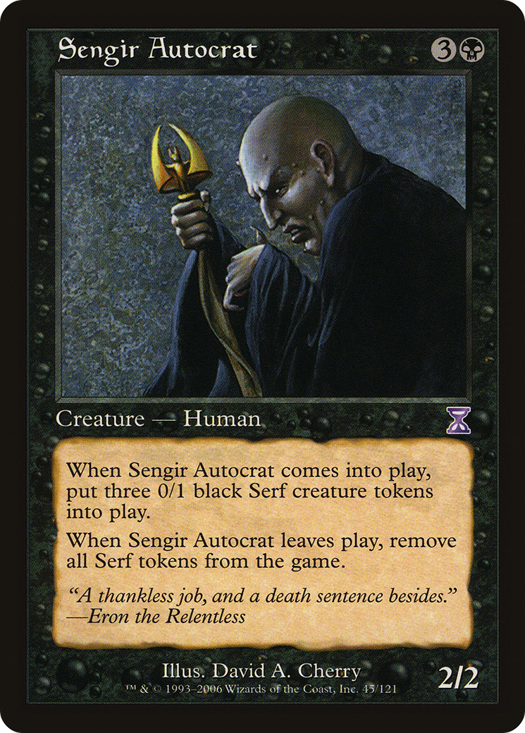 {R} Sengir Autocrat [Time Spiral Timeshifted][TSB 045]