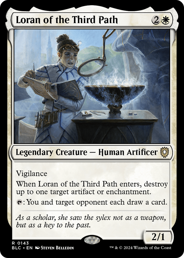 {R} Loran of the Third Path [Bloomburrow Commander][BLC 143]