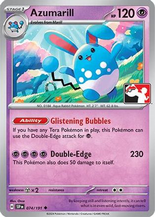[PKM] Azumarill (074/191) [Prize Pack Series Seven]
