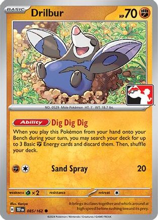[PKM] Drilbur (085/162) [Prize Pack Series Seven]