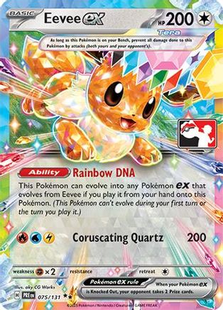 [PKM] Eevee ex (075/131) [Prize Pack Series Seven]