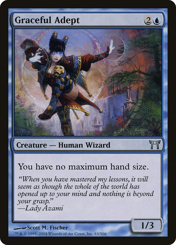 {C} Graceful Adept [Champions of Kamigawa][CHK 063]