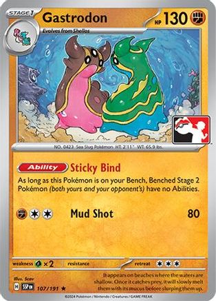 [PKM] Gastrodon (107/191) [Prize Pack Series Seven]