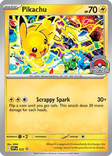 [PKM] Pikachu (225) (World Championship 2025) [Scarlet & Violet: Black Star Promos]