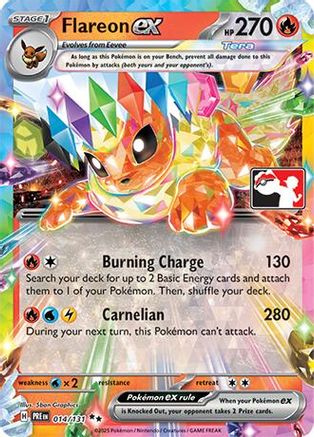 [PKM] Flareon ex (014/131) [Prize Pack Series Seven]