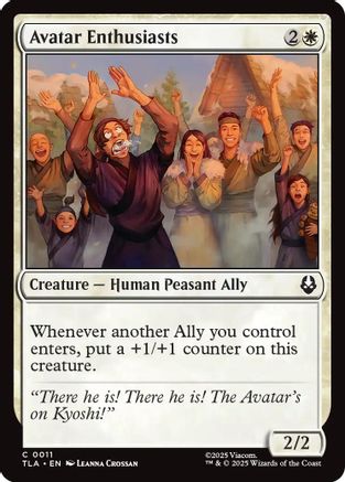 {@@ TLA C} Avatar Enthusiasts [Avatar: The Last Airbender] [TLA 011]