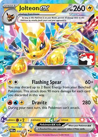 [PKM] Jolteon ex (030/131) [Prize Pack Series Seven]