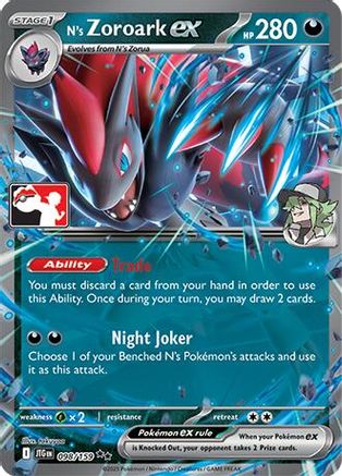 [PKM] N's Zoroark ex (098/159) [Prize Pack Series Seven]