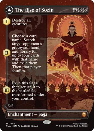 {@@ TLA R} The Rise of Sozin (Borderless) [Avatar: The Last Airbender] [TLA 356]