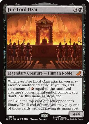 {@@ TLE R} Fire Lord Ozai [Avatar: The Last Airbender: Eternal-Legal] [TLE 104]