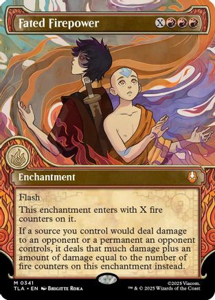 {@@ TLA R} Fated Firepower (Showcase) [Avatar: The Last Airbender] [TLA 341]