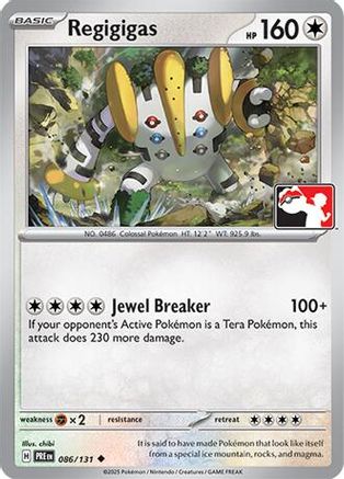 [PKM] Regigigas (086/131) [Prize Pack Series Seven]