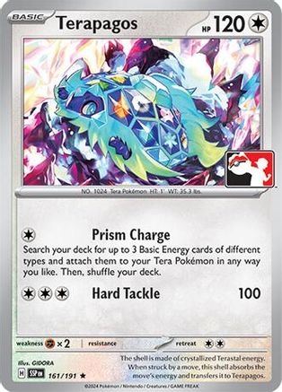 [PKM] Terapagos (161/191) [Prize Pack Series Seven]