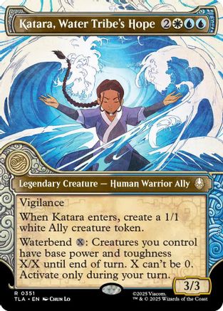 {@@ TLA R} Katara, Water Tribe's Hope (Showcase) [Avatar: The Last Airbender] [TLA 351]