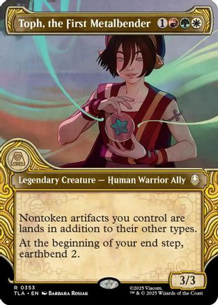 {@@ TLA R} Toph, the First Metalbender (Showcase) [Avatar: The Last Airbender] [TLA 353]